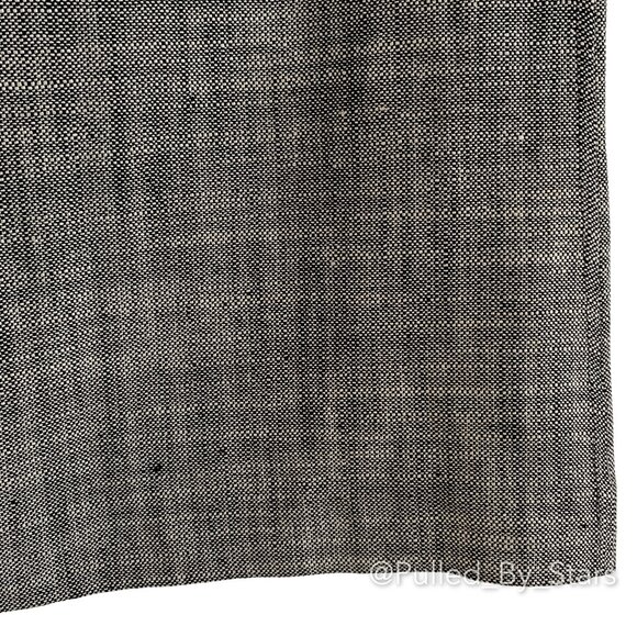 CAROLINA HERRERA Linen & Silk Blend Button-Front Pencil Skirt - EUC - Size 8 - Picture 14 of 17